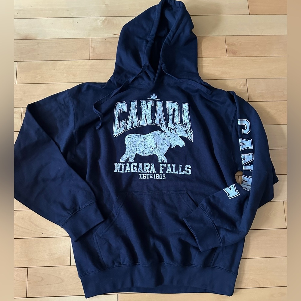 Canada Niagara Falls Navy Hoodie